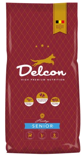 Delcon Senior 3 kg - Prémium kutyatáp idős kutyáknak