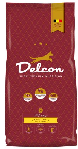 Delcon Regular Lamb 3 kg - Prémium kutyatáp felnőtt kutyáknak-bárány