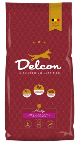 Delcon Regular Mini Chicken 1,5 kg - Prémium kutyatáp kistestű felnőtt