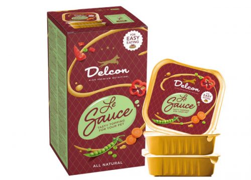 Delcon Topping zöldséges öntet kutyáknak és macskáknak 85 g - 1 db