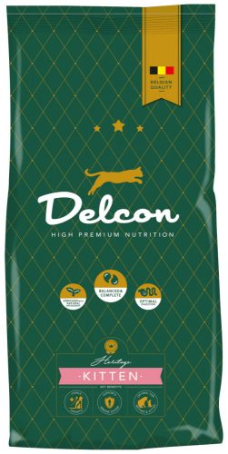 Delcon Cat Kitten Prémium kölyök macskatáp-vemhes macskának is-1,75 kg