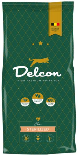 Delcon Cat Sterilized Prémium macskatáp 1,75 kg