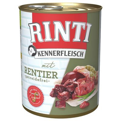 Rinti Rénszarvas kutya konzerv 1 x 400 g - KENNERFLEISCH