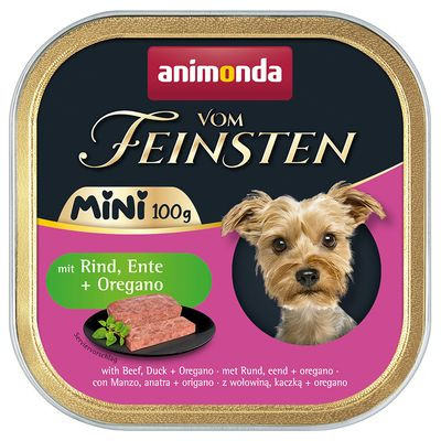 Animonda Vom Feinsten Mini Beef & Duck kistestű felnőtt kutyáknak 100