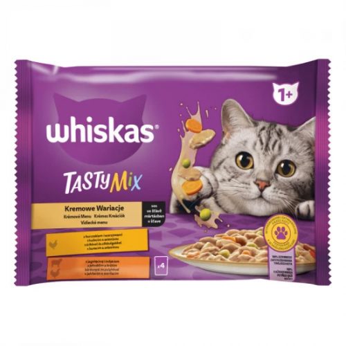 Whiskas alutasakos 4x85g tastymix krémes kreációk