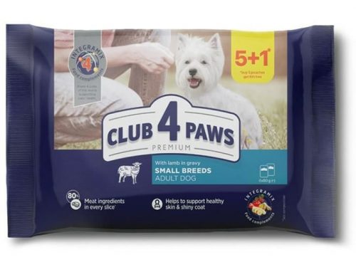 Club 4 Paws Alutasakos Kutya Eledel 6X80gr