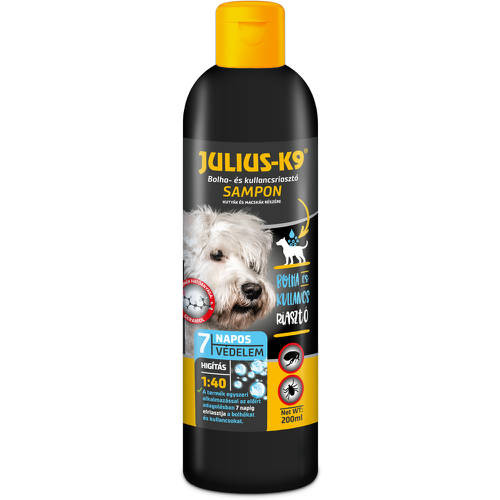 Julius-K9 sampon kutyáknak bolha-kullancs ellen 200ml