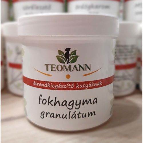 Teomann fokhagymapor kutyáknak - Immunrendszer,bélflóra,emésztés 150 g